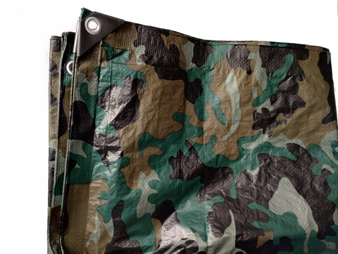 Plandeka Camo 6x8m v maskovacom vzore moro - ochrana a kamufláž v jednom